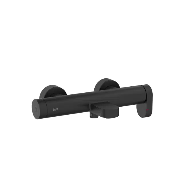 Kay - Wall-mounted bath-shower mixer.