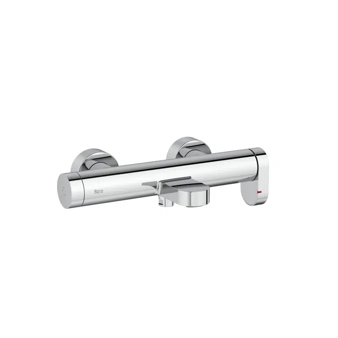 Kay - Wall-mounted bath-shower mixer.