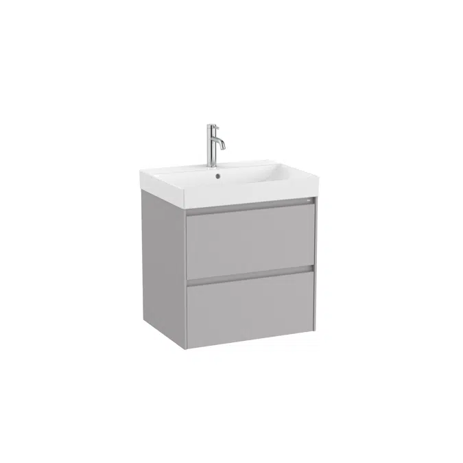 ONA Unik (base unit with two drawers and basin)