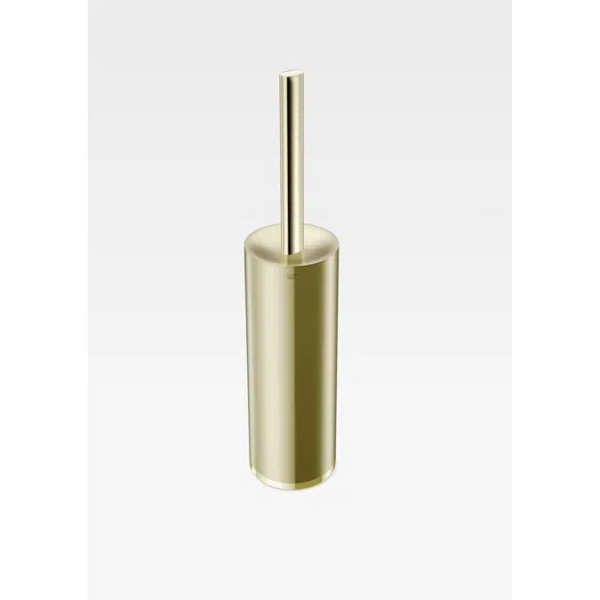 BAIA - Floor standing toilet brush Greige + Greige shiny handle, cover & Ring