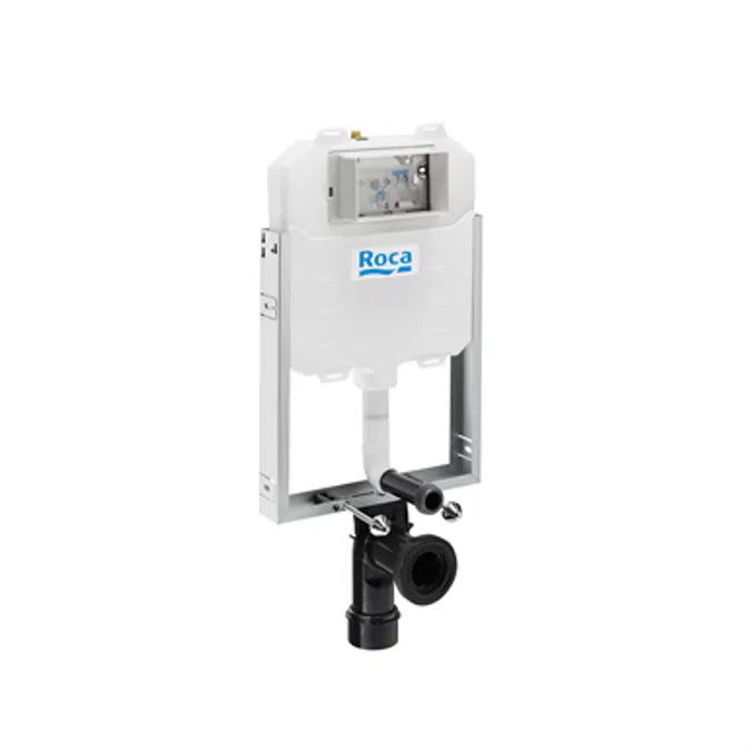IN-WALL BASIC Toilet COMPACT - Concealed structure w/ compact cistern