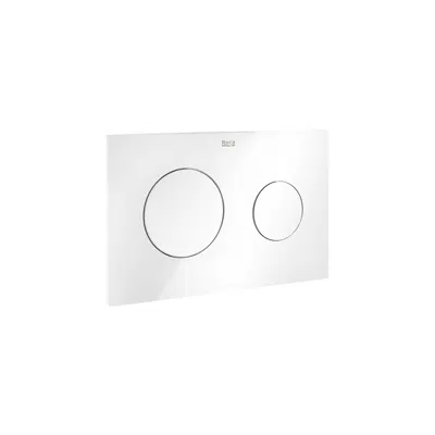 Image for IN-WALL PL10 DUAL (ONE) - Dual flush operating plate for concealed cistern