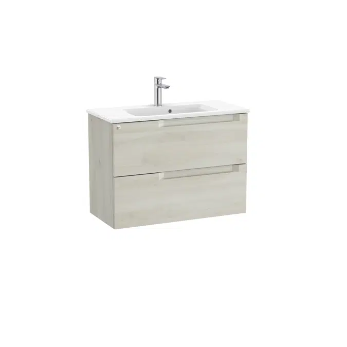 Aleyda Unik (compact base unit with 2 drawers and basin)