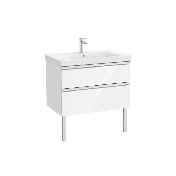 The Gap Unik (base unit with two drawers and basin)