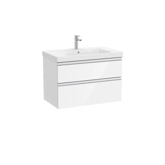 The Gap Unik (base unit with two drawers and basin)