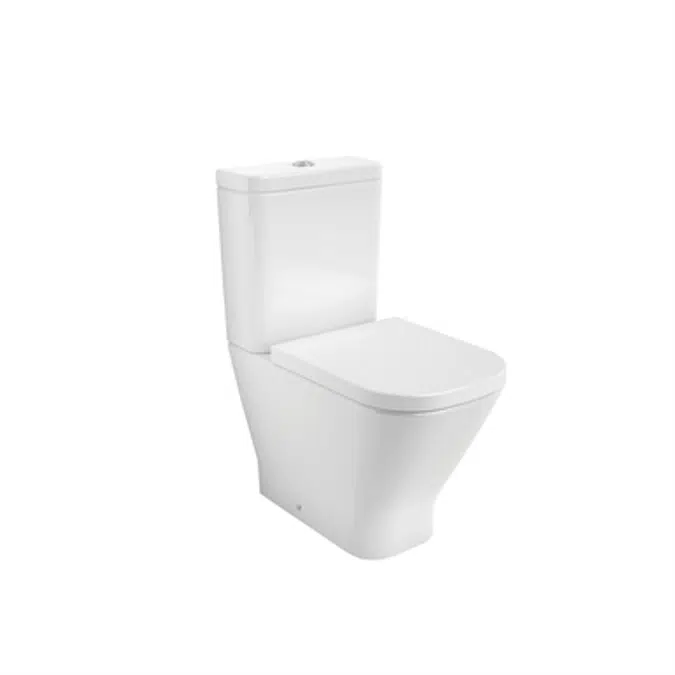 THE GAP RIMLESS Compact Toilet back-to-wall