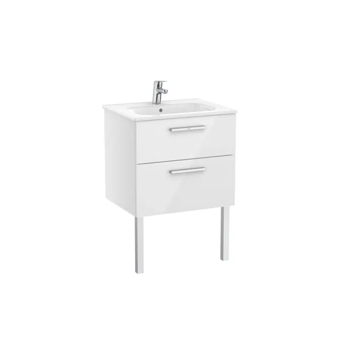 Victoria Unik (base unit with two drawers and basin)