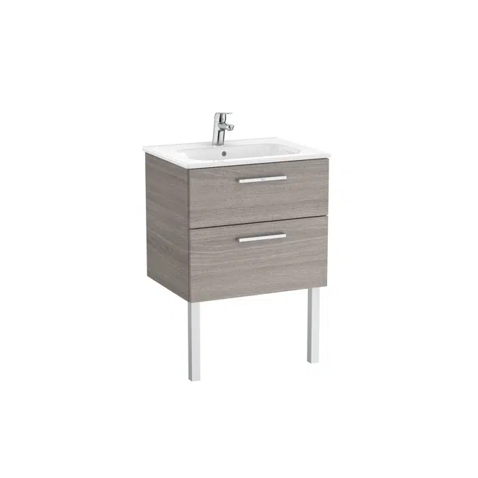 Victoria Unik (base unit with two drawers and basin)