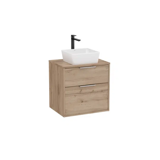Optica Unik (base unit with two drawers for over countertop basin)