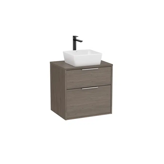 Optica Unik (base unit with two drawers for over countertop basin)
