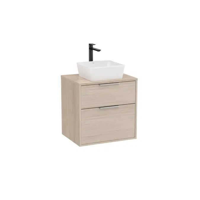 Optica Unik (base unit with two drawers for over countertop basin)