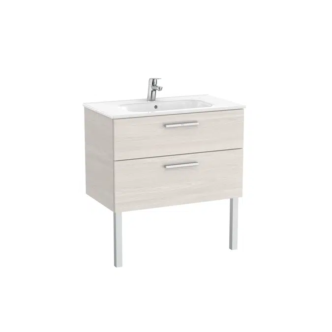 Victoria Unik (base unit with two drawers and basin)