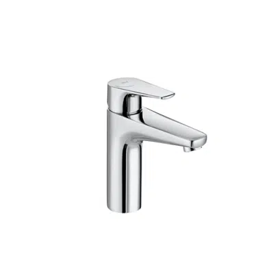 imagen para ATLAS Smooth body medium-neck basin mixer, Cold Start