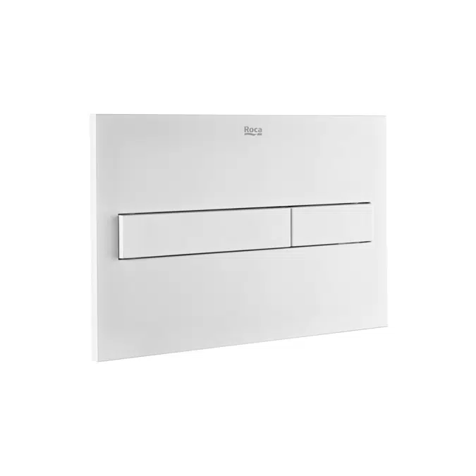 IN-WALL PL7 DUAL (ONE) - Matt-finish dual flush operating plate for concealed cistern