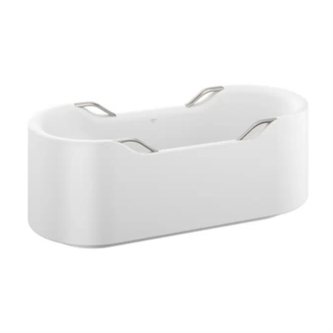 ARMANI - BAIA Freestanding bathtub with four handles