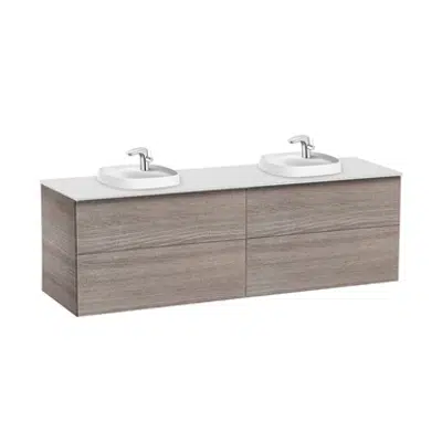 Image for BEYOND Base unit for two in countertop basins