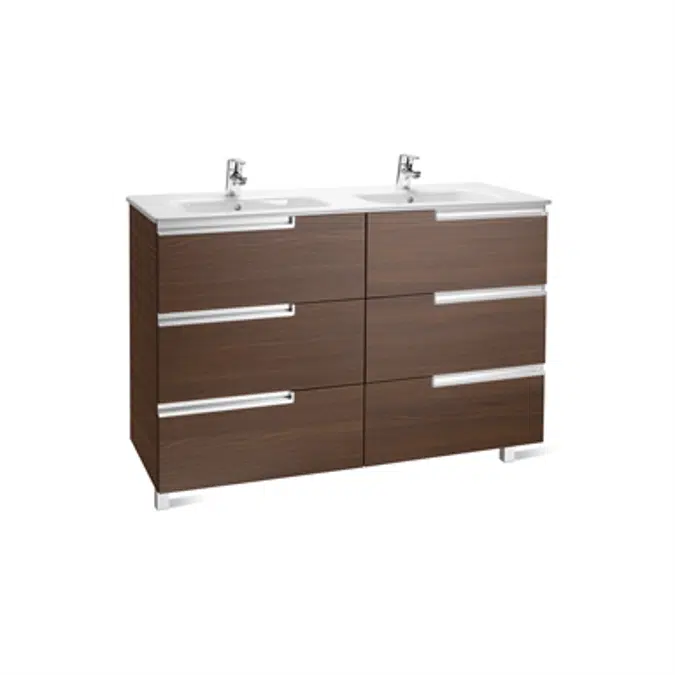 VICTORIA-N 1200 Unik Family (base unit and double bowl basin)