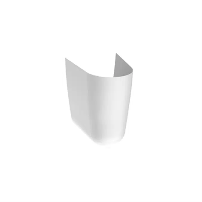 Victoria Vitreous china semipedestal for basin