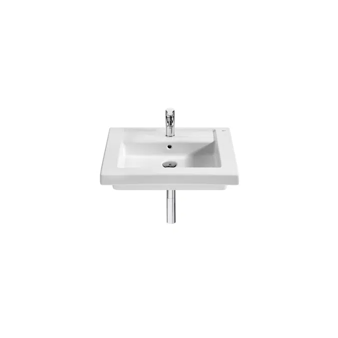 PRISMA - Wall-hung or vanity vitreous china basin
