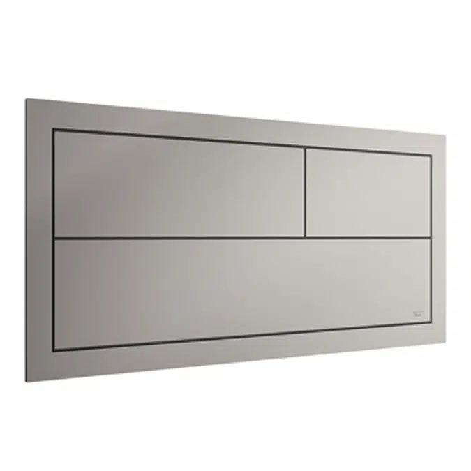 ARMANI - ISLAND 550x41.5x250mm Built-in 3/6L dual capacitative flush plate