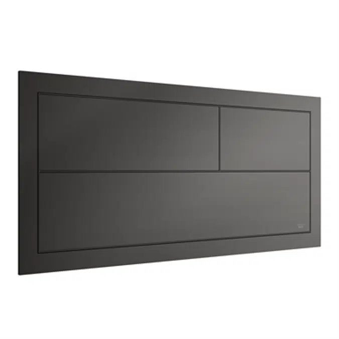 ARMANI - ISLAND 550x41.5x250mm Built-in 3/6L dual capacitative flush plate