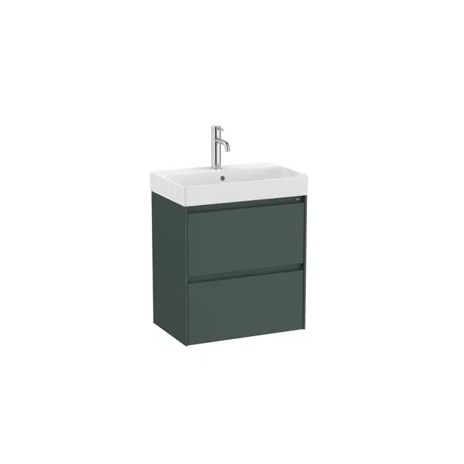 ONA Unik (compact base unit with two drawers and basin)