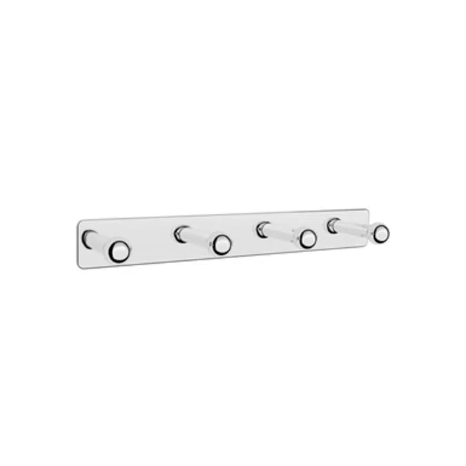 VICTORIA Robe hook - Quadruple