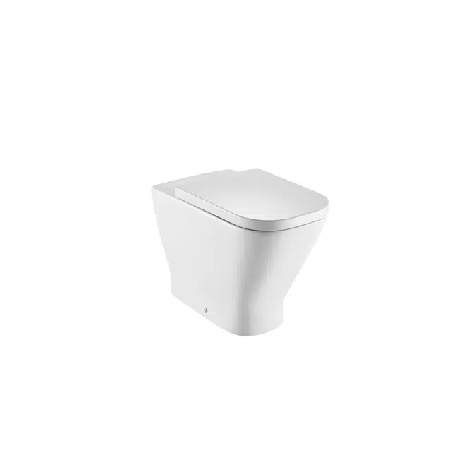 The Gap Single floorstanding Rimless WC with dual outlet