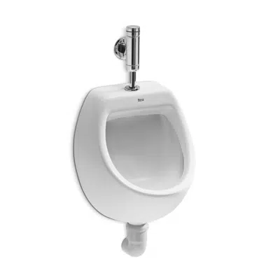 Image for Mini Vitreous china urinal with top inlet