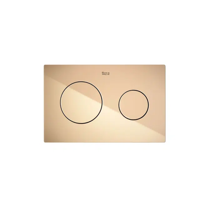 In-wall PL10 DUAL (ONE) - Dual flush operating plate for concealed cistern