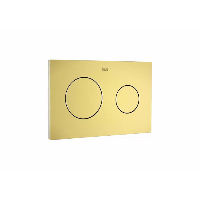 In-wall PL10 DUAL (ONE) - Dual flush operating plate for concealed cistern