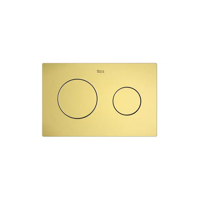 In-wall PL10 DUAL (ONE) - Dual flush operating plate for concealed cistern