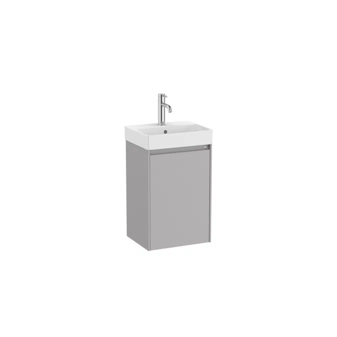 ONA Unik (compact base unit with one door and centered basin)