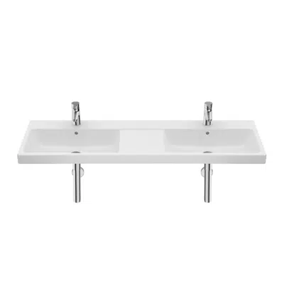 Immagine per THE GAP Wall-hung or vanity vitreous china double basin