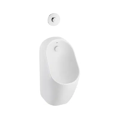 Image for PROTON Rimless vitreous china urinal, back inlet