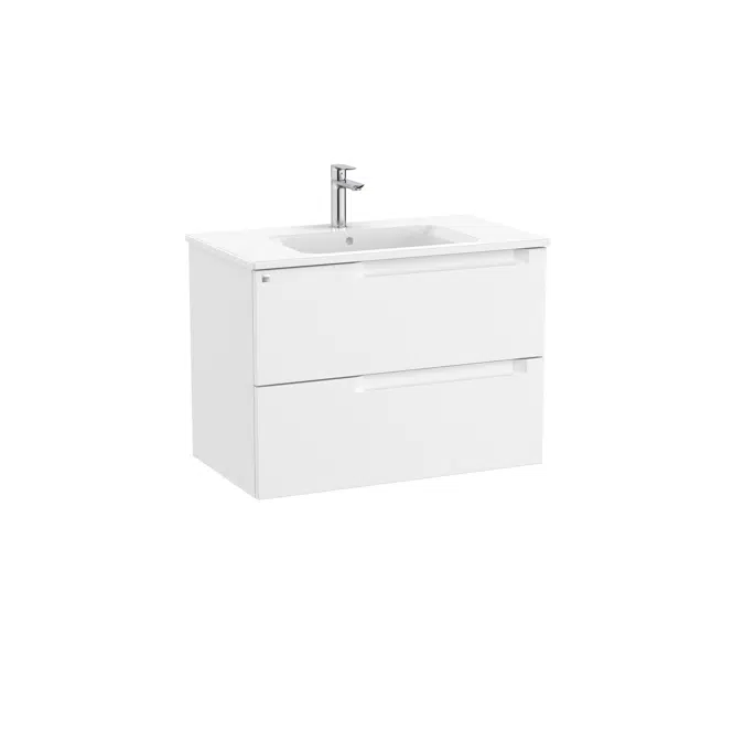 Aleyda Unik (base unit with 2 drawers and centered basin)