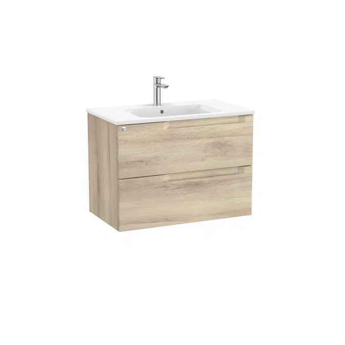 Aleyda Unik (base unit with 2 drawers and centered basin)