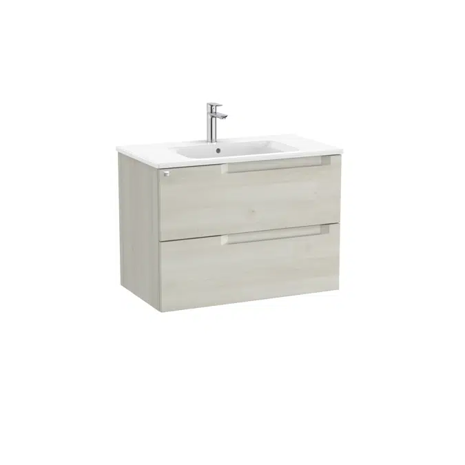 Aleyda Unik (base unit with 2 drawers and centered basin)