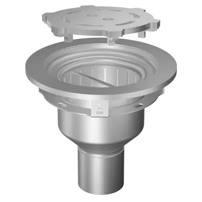 Image for FoodSafe Cone Area Drain