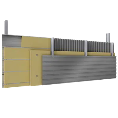 Image for Multi skin cladding trays spacers insulation