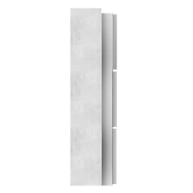 Overcladding with steel or aluminium cassettes