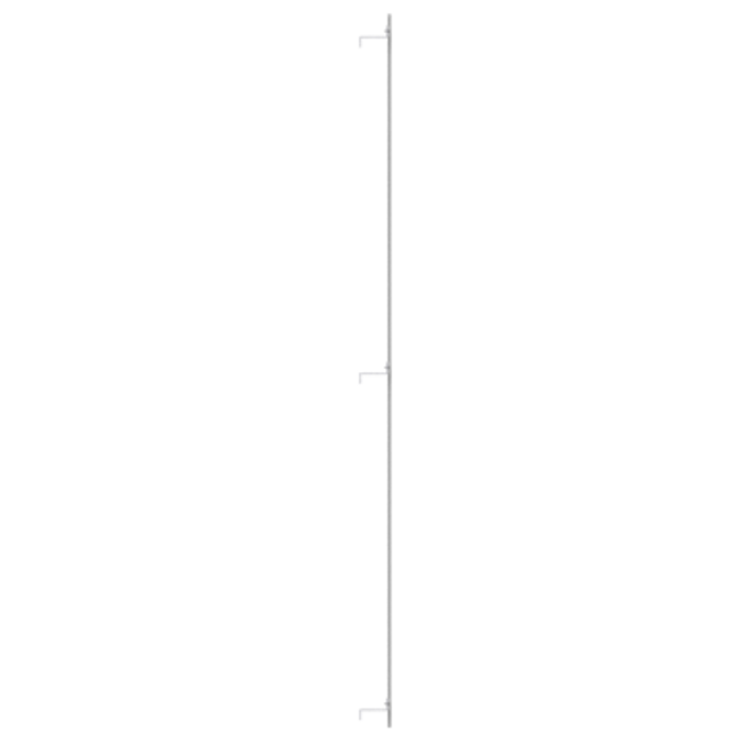 Single skin cladding with steel or alu sidings in V pos