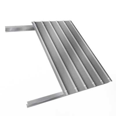 Image for Steel single skin roofing