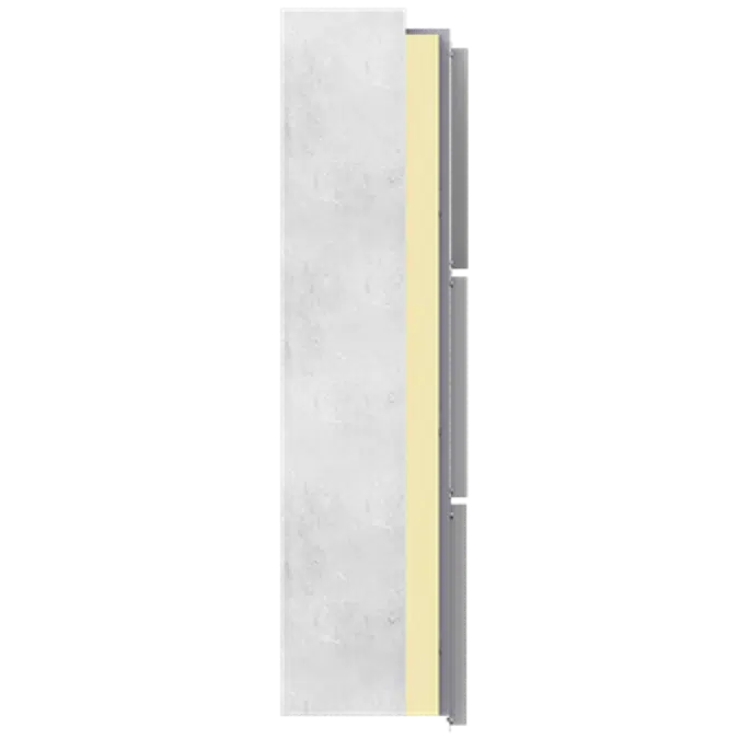 Overcladding with steel or aluminium cassettes with insulation