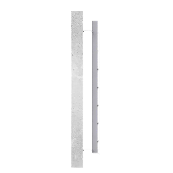 Bardage rapporté à base de lames en acier ou aluminium en pose horizontale