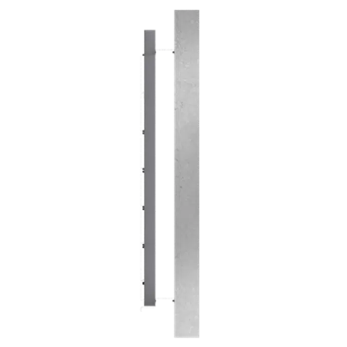 Bardage rapporté à base de lames en acier ou aluminium en pose horizontale