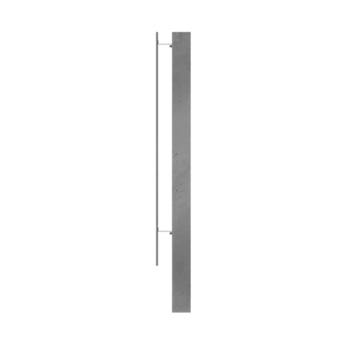 Steel built up cladding vertical position