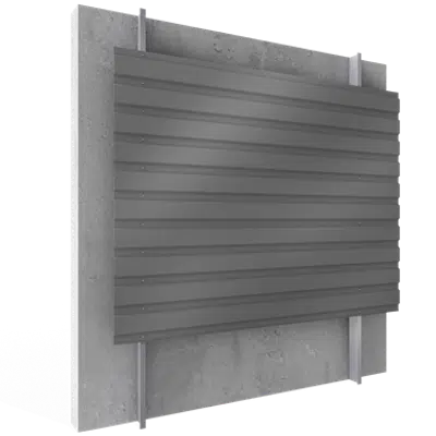 Image for Steel built up cladding horizontal position