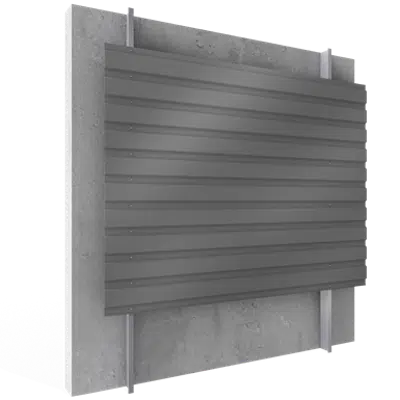 Obrázek pro Steel built up cladding horizontal position