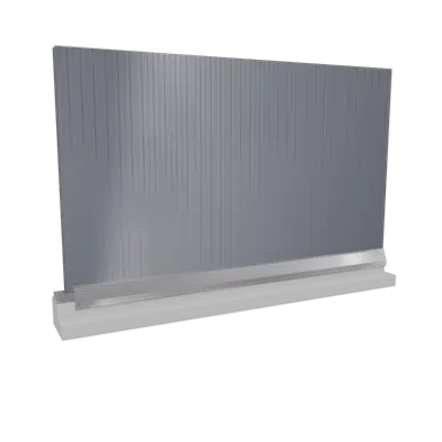 obraz dla Wall sandwich panels 2 steel facings mineral wool core v installation